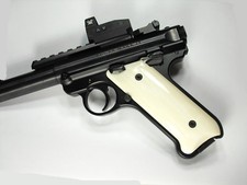 Faux Ivory Ruger Mark IV Grips MK 4