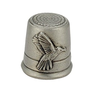 Thimble Colorado Hummingbird Vintage Pewter