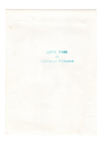 Lupita Tovar (1910-2016) Universal Pictures studio promotion photograph 0 tariff - Picture 5 of 5