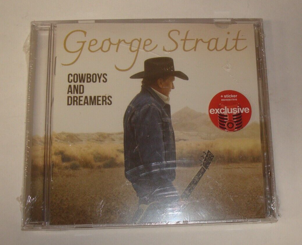 George Strait Cowboys and Dreamers NEW Cracked Case