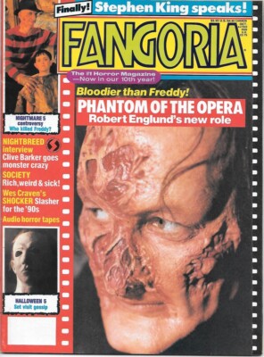 Fangoria Horror Magazine #87 Phantom of the Opera Cover 1989 UNREAD VFN/NEAR MT