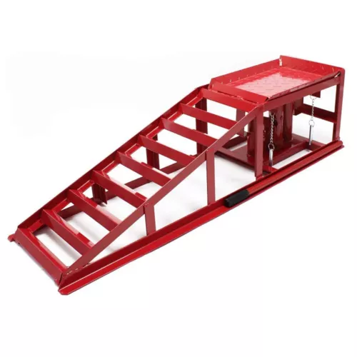 4 ton Hydraulic Car Ramps 2x Heavy Duty Garage Auto Van Bottle Lift Jack Ramp UK - Picture 9 of 23