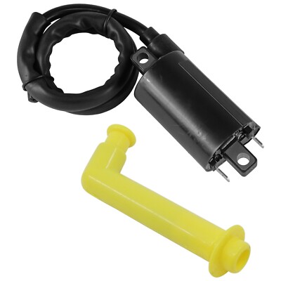 Ignition Coil W/Spark Plug Boot Cap For Honda Rincon 680 TRX680FGA 4x4 2006-2009