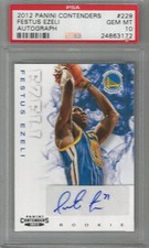 2012 Panini Contenders Festus Ezeli Autograph PSA 10