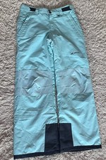 Arctix Kids snow pants sledding Skiing size large Mint jade green