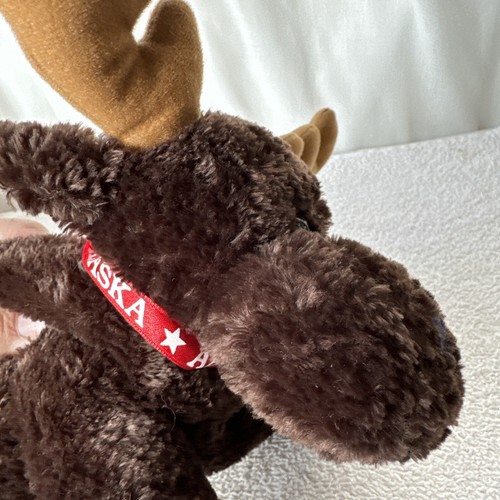 Nastro peluche Alaska imbottito alce lungo 10 pollici M - Foto 5 di 5