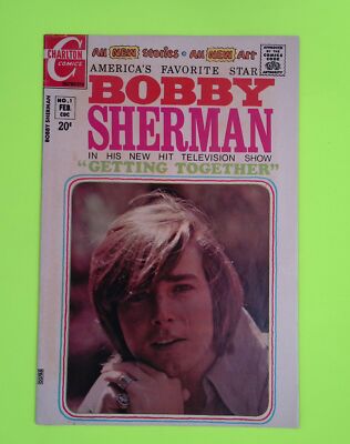 Bobby Sherman #1 1972 Charlton Comics 6.0 Comic Book G54-80