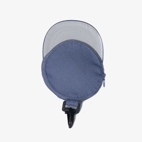 NEW ERA Flag Logo Cap Pouch Key Holder - Slate 12801070 - Picture 6 of 7