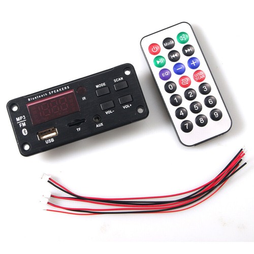 2*25W 50W Amplifier MP3 Player Decoder Board 6V-12V BT 5.0 Car FM Radio Module - Picture 3 of 8
