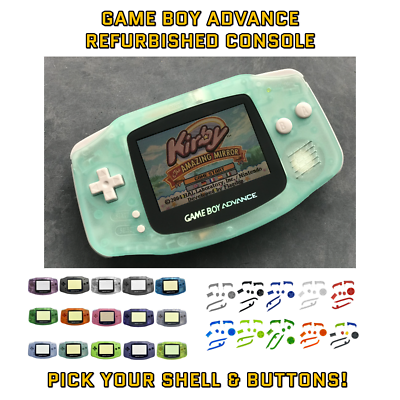 #ad Nintendo Game Boy Advance GBA Refurbished Console System Pick your colors $149.95