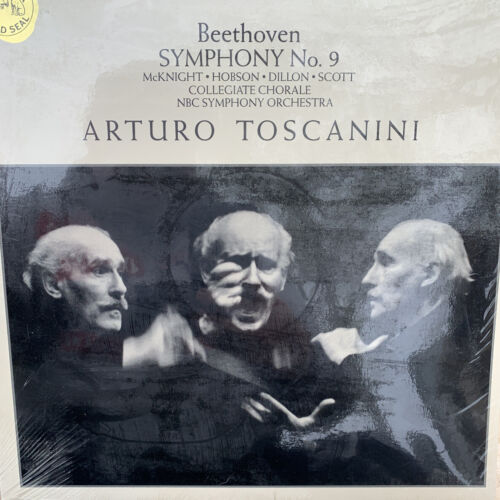 BEETHOVEN SYMPHONY #9 Laserdisc LD NEW SEALED ARTURO TOSCANINI CLASSICAL RARE ❤️ - Picture 3 of 10