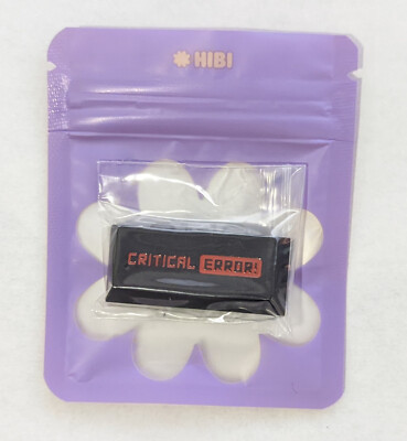 HIBI GMK Dracula V2 - Enter - CRITICAL ERROR! - Mechanical Keyboard Keycap