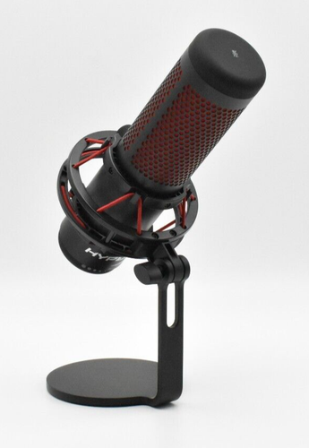 HyperX HX MICQC BK QuadCast USB Desktop Mikrofon rote Beleuchtung Gaming Micro - 第 4/10 張圖片