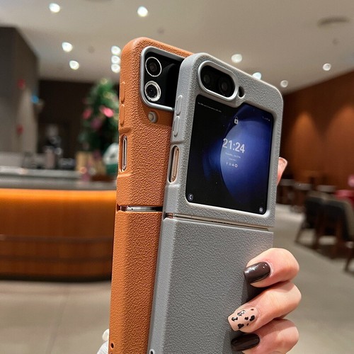 Phone Case For Samsung Galaxy Z Flip6 5 4 3 Magnetic With Strap Phone Chain Cover - Picture 7 of 16