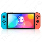 Nintendo Switch OLED Console and Joy-Cons 64GB WiFi HDMI Blue Red