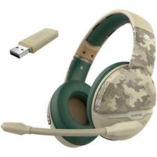 NUBWO G08 لاسلكي ألعاب Headset بلوتوث 5.3 Mic سماعات أذن Headphone.5mm كابل