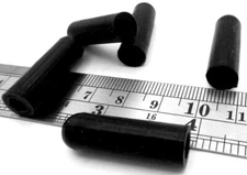 1/4" OD Cap Plug Cover Mask Protect Tube Pipe Bolt End Fit For 1/4" OD 1" Length