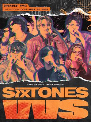 SixTONES CD・BluRay Blu-ray VVS Japanese Limited Edition SixTONES w/48P Photo Booklet