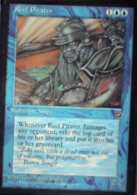 Reef Pirates - Homelands: #36b, Magic: The Gathering Lp R199