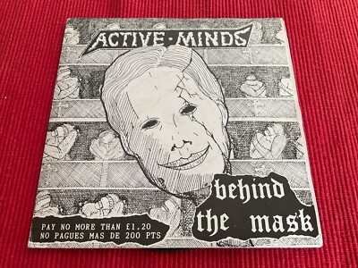 Active Minds - Behind The Mask 7'' Punk Vinyl Schallplatte NM / NM 