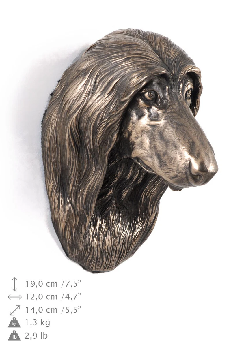 Statue de chien lévrier style bronze • Statue design