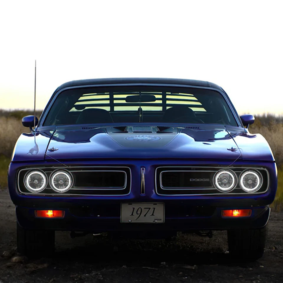 Faro redondo Oracle Lighting 5,75" con halo SMD blanco preinstalado #6904-001 Foto 3 de 4