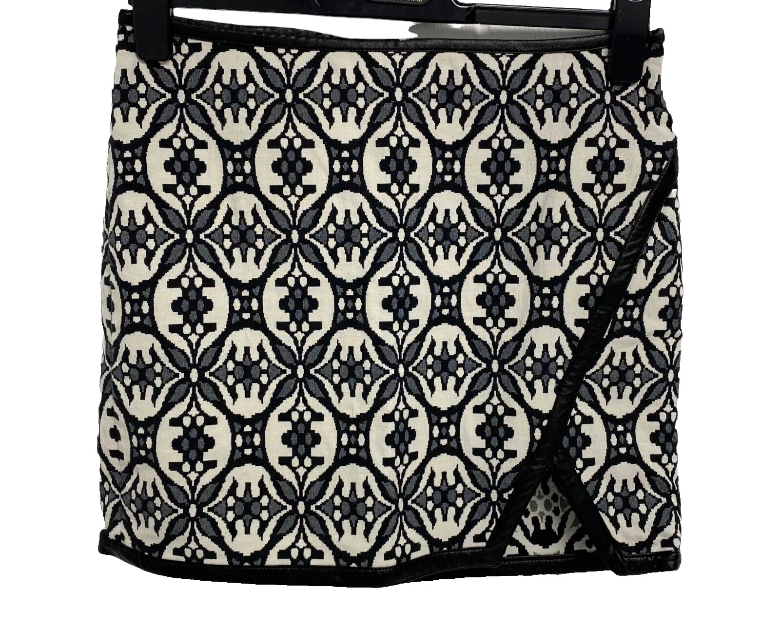 Recto y lápiz faldas para mujer Geométrico