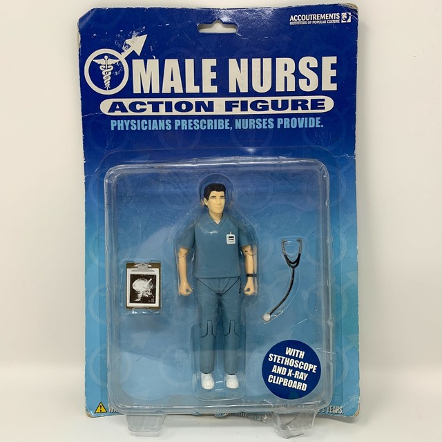 male nurse action figure