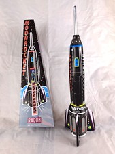Blechspielzeug - Rakete schwarz RADON von DBS...