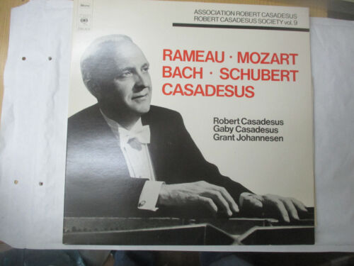 LP 33 T 2 LP  Association Robert Casadesus Rameau Mozart Bach Schubert - Imagen 1 de 3