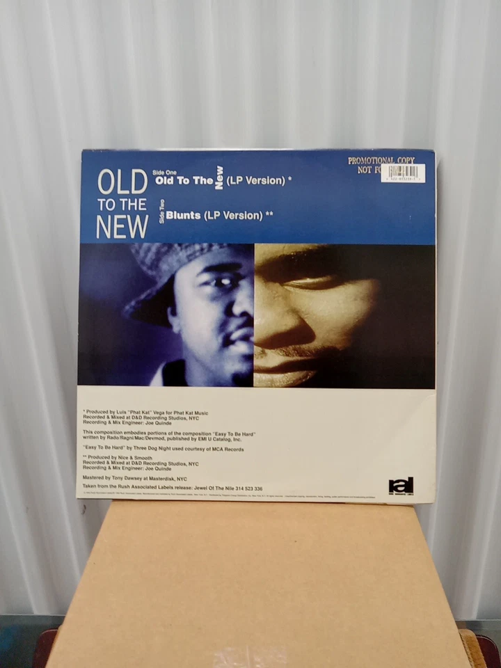 Nice & Smooth-Old To The New | Blunts-1994 RAL 12"PROMO Vinyl LP Showbiz DITC NM - Image 2 of 4