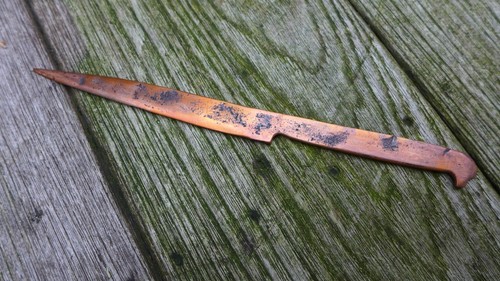 WW1 Trench Art Letter Opener Collector Desk Office Gift Idea Man Cave 20-02 - Picture 4 of 4