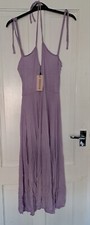 Image of Missguided Tie Shoulder Midaxi Dress