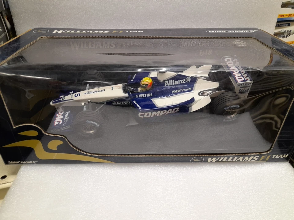 Minichamps100 020005 WilliamsF1 BMW FW24 #5 R.Schumacher 2002  1/18 - Immagine 2 di 2