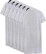 6 Pack Cotton Blend Unisex Hospital Gown, Back Tie, 45" L  & 61" W Utopia Care