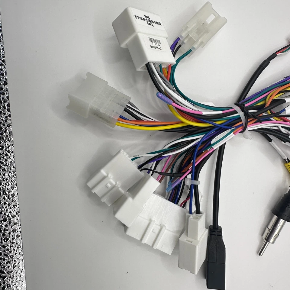 16 Pin Autoradio Kabel Adapter Canbus Box Für Toyota Corolla Prado Tundra Sienna - Bild 2 von 4