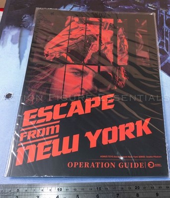 Snake Plissken Operation Guide Book 1:6 Asmus Escape From New York Part