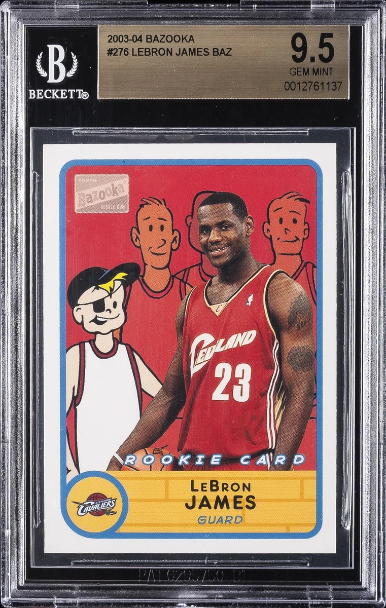 LeBron James Grade 9.5 Basketball Sports Trading Card Singles