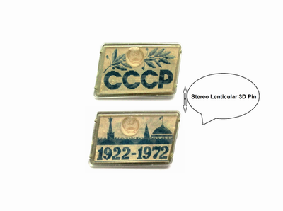 Pin Badges 50 - 60th Anniversary of the Soviet Union USSR Lenin
