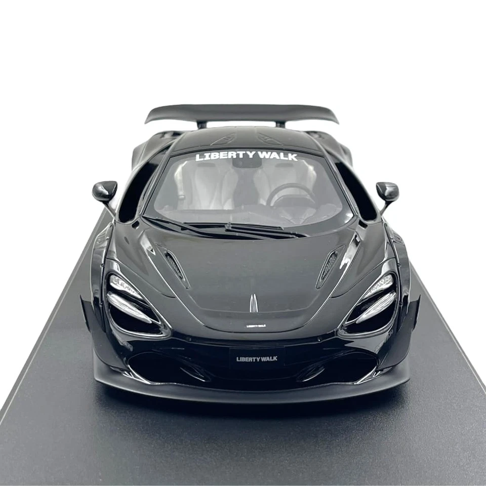 Modellino Auto GT Spirit 1/18 McLaren LBWK 720S black - Immagine 2 di 4