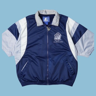 Vintage Starter 90s Georgetown Bulldogs Jacke - L