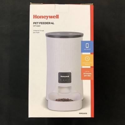 Honeywell 4L Automatic Pet Feeder: Programmable Dog and Cat Food Dispenser