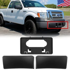 For 2009-2014 Ford F150 Front Bumper License Plate Holder Frame Mounting Bracket