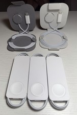 Lot Of 5 Apple Magnetic Watch Chargers Type C White USB-C A2515 Cable OEM NEW