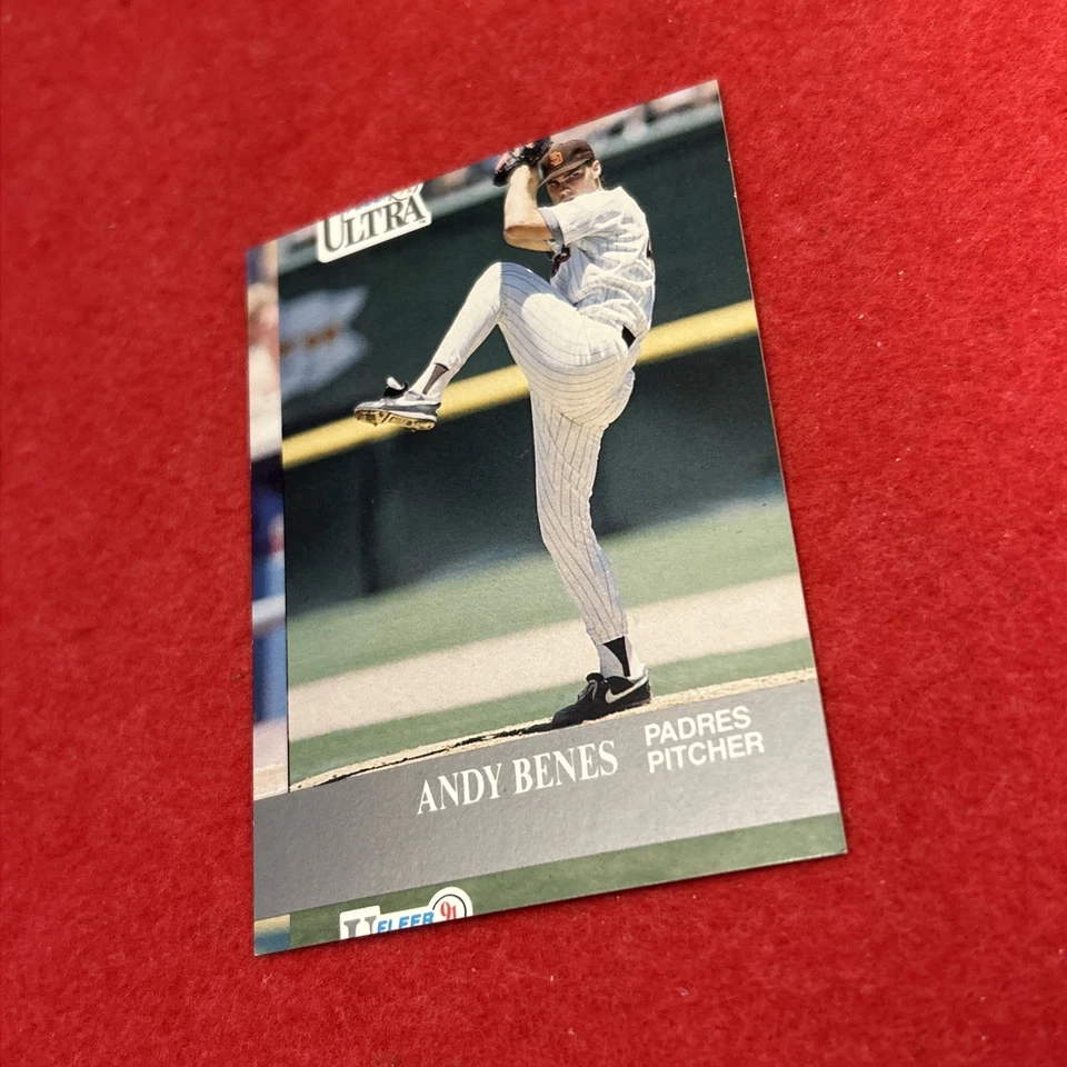 1991 Fleer Ultra Wrong Back Error Andy Benes On Front, Jack McDowell On Back #78 - Image 2 of 4