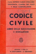 Codice Civile - libro delle successioni e donazioni