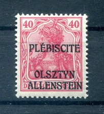 Allenstein UNVERAUSGABT VI LUXUS ** MNH POSTFRISCH BPP Gruber BPP 200EUR (78007