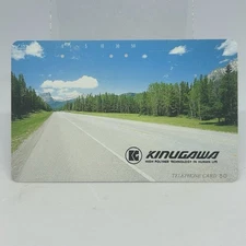 Kinugawa Telephone Card Japan Scenic Nature Landscape Collectible Vintage Rare