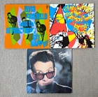 Elvis Costello 3 LP Vinyl Lot: Armed Forces + Get Happy + Trust new wave