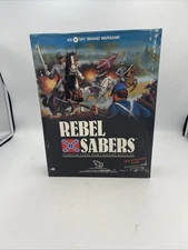 TSR SPI REBEL SABERS: Game of Civil War Cavalry Battles UNPUNCHED